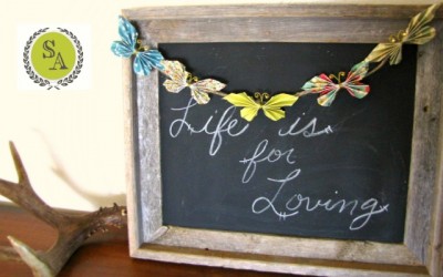 Rustic Chalkboard DIY