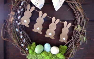 Spring Wreath DIY