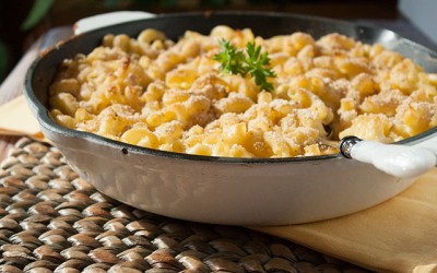 Parmesan Cauliflower Macaroni and Cheese
