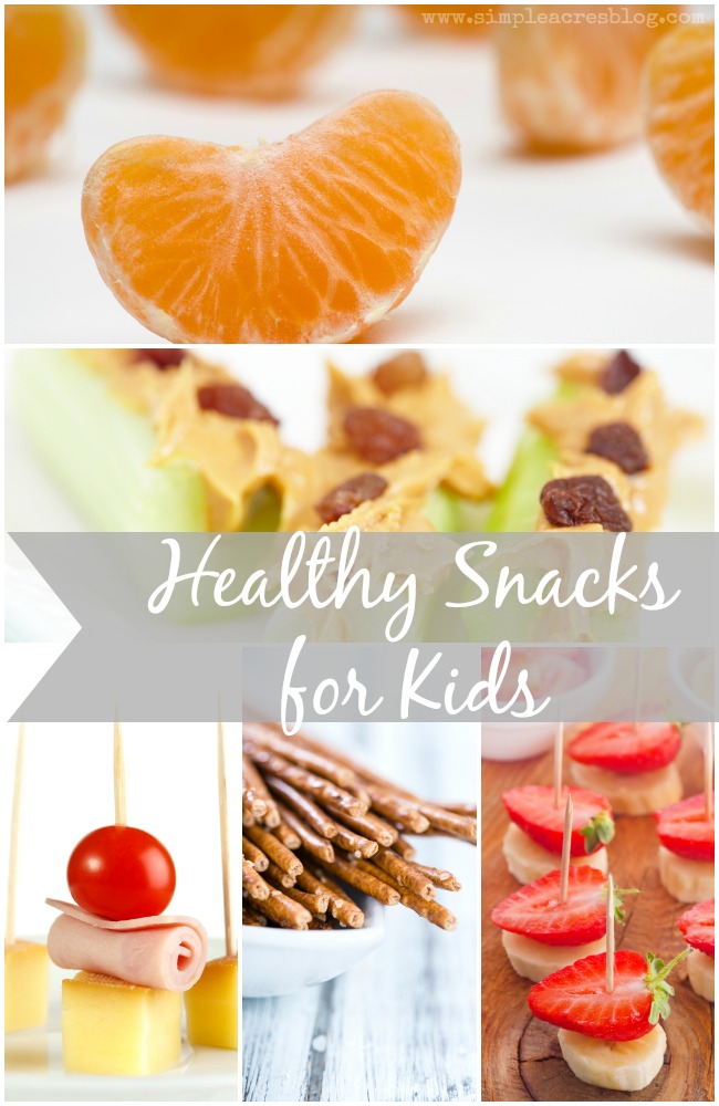Healthy snacks for kids 
