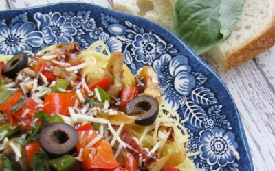 Vegetarian Marinara and Angel Hair Pasta