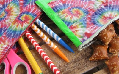 Up-cycled Zipper Bags