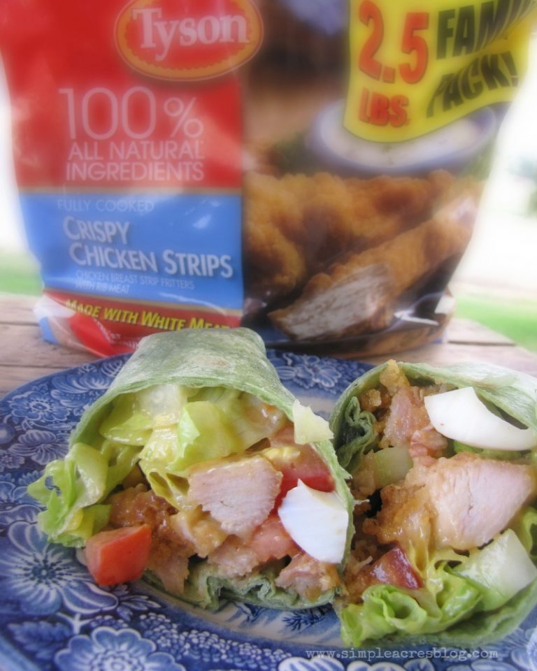 tyson crispy chicken strips - Simple Acres Blog