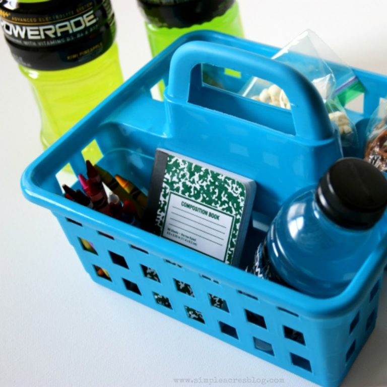 Simple Sports Busy Baskets - Simple Acres Blog