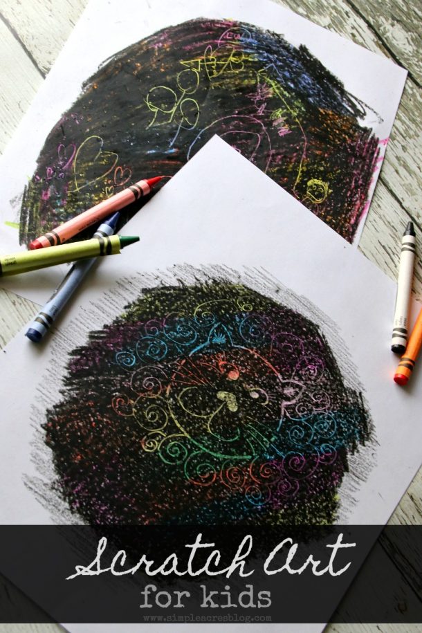 How to Create Scratch Art for Kids Simple Acres Blog