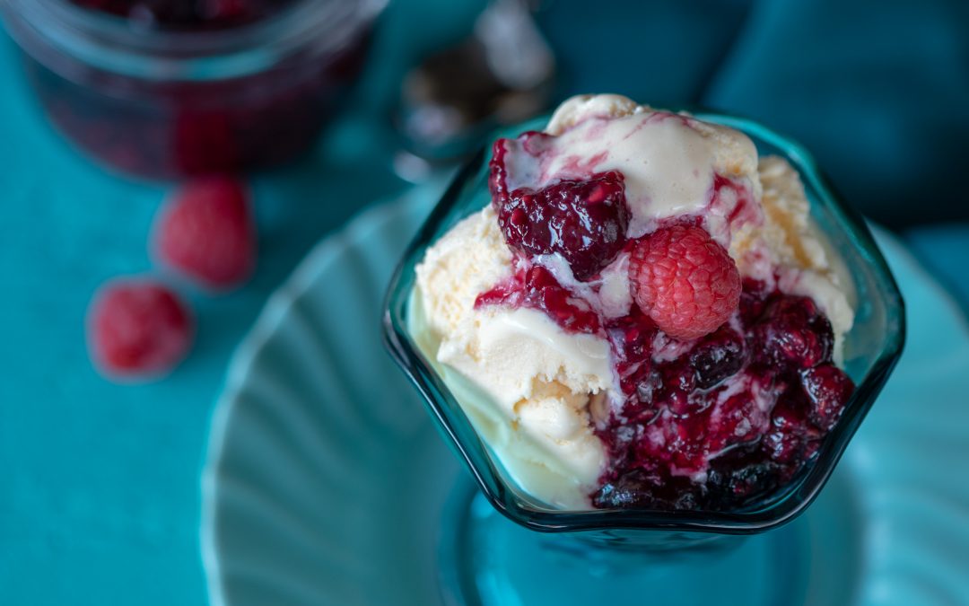 Instant Pot Blueberry and Raspberry Compote