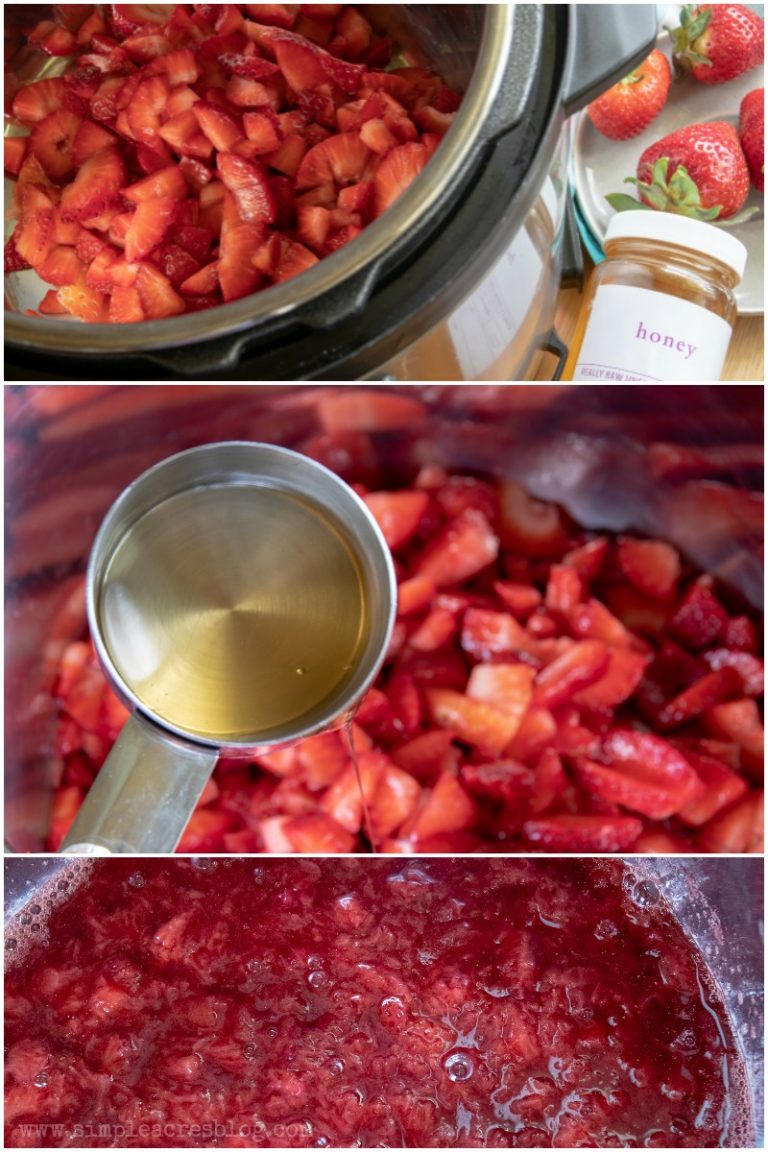 Best Instant Pot Strawberry Jam - Simple Acres Blog