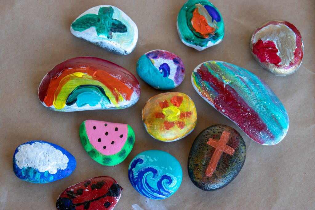 How To Make Painted Rocks Simple Acres Blog   Painted Rocks 1024x683 