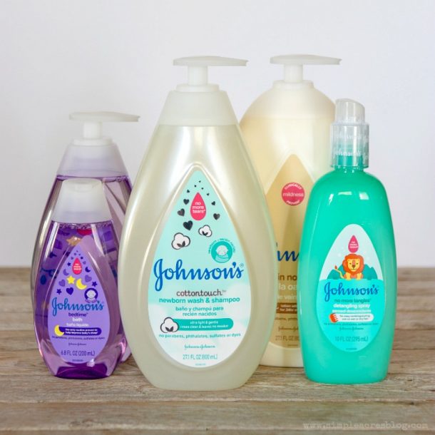 johnsons baby wash - Simple Acres Blog