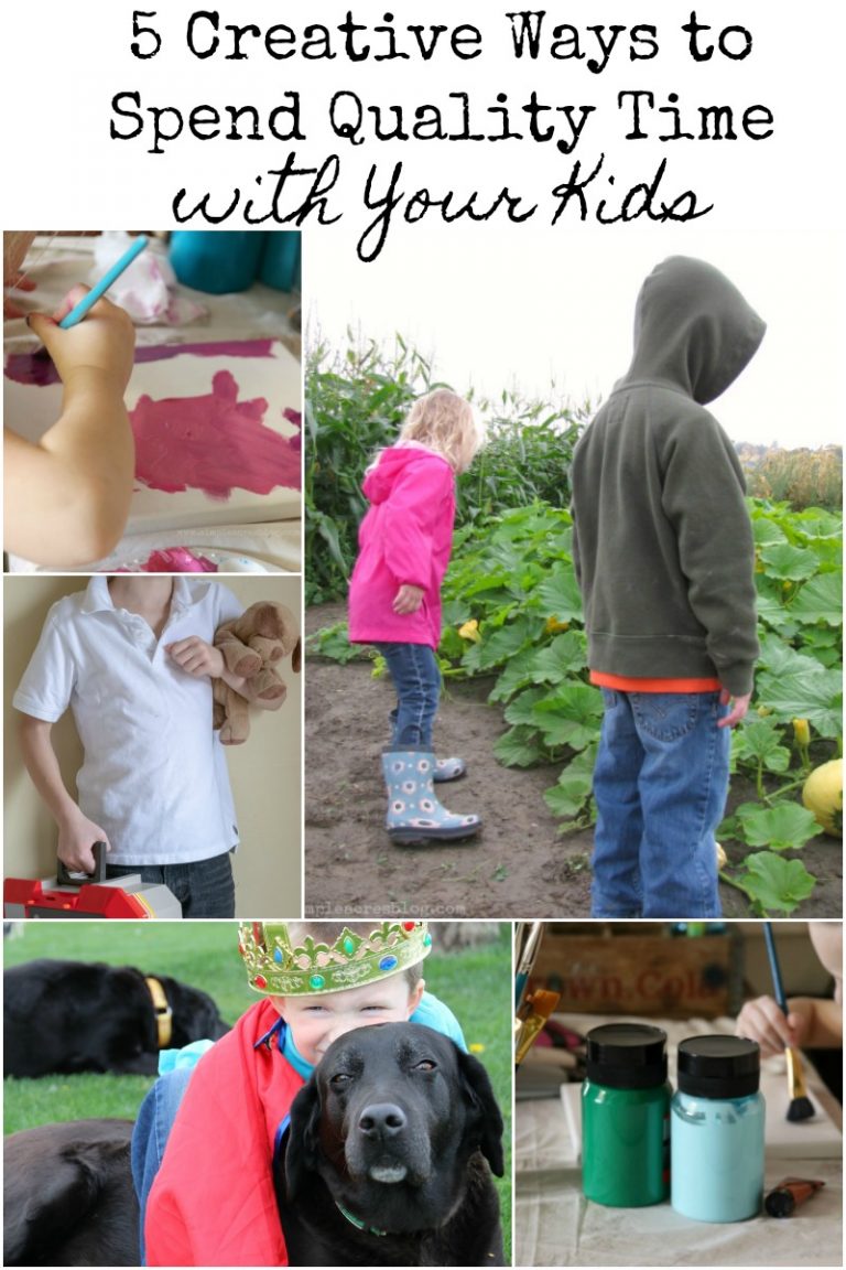 5 Creative Ways to Spend Quality Time with Your Kids - Simple Acres Blog