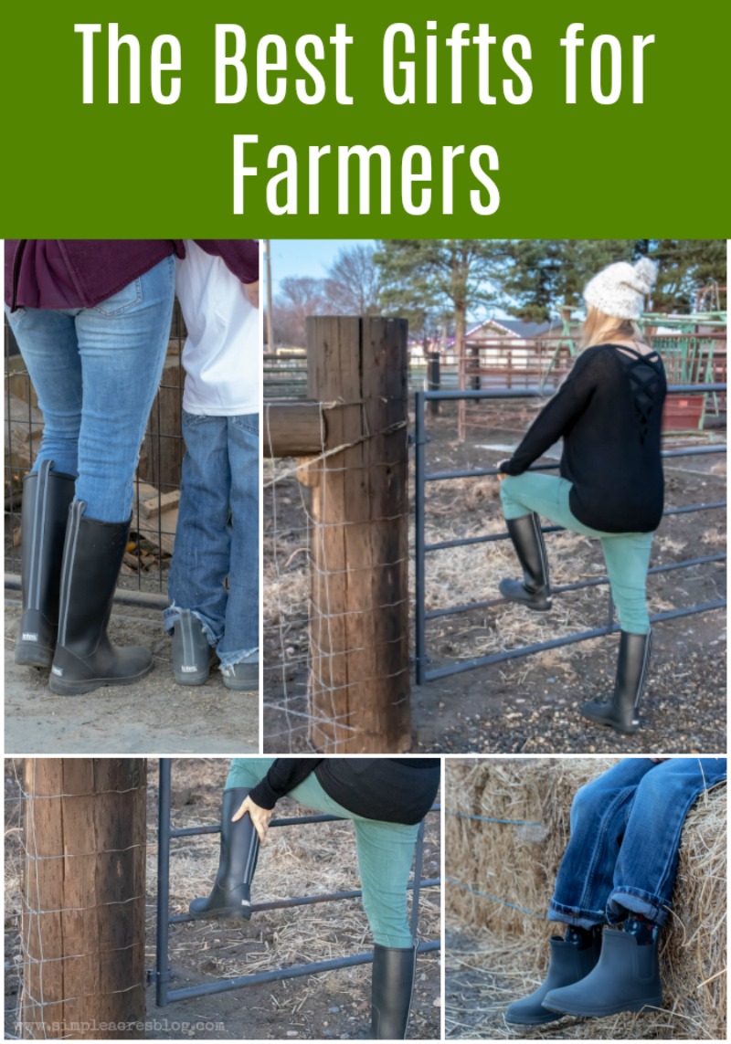 Farmers with Totes Cirrus Rain Boots 